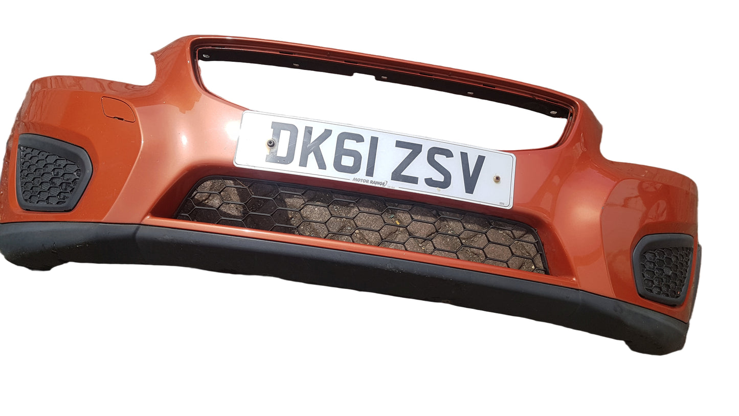 2010-2013 Volvo C30 533 Front Bumper Orange Flame Metallic 701 1745933