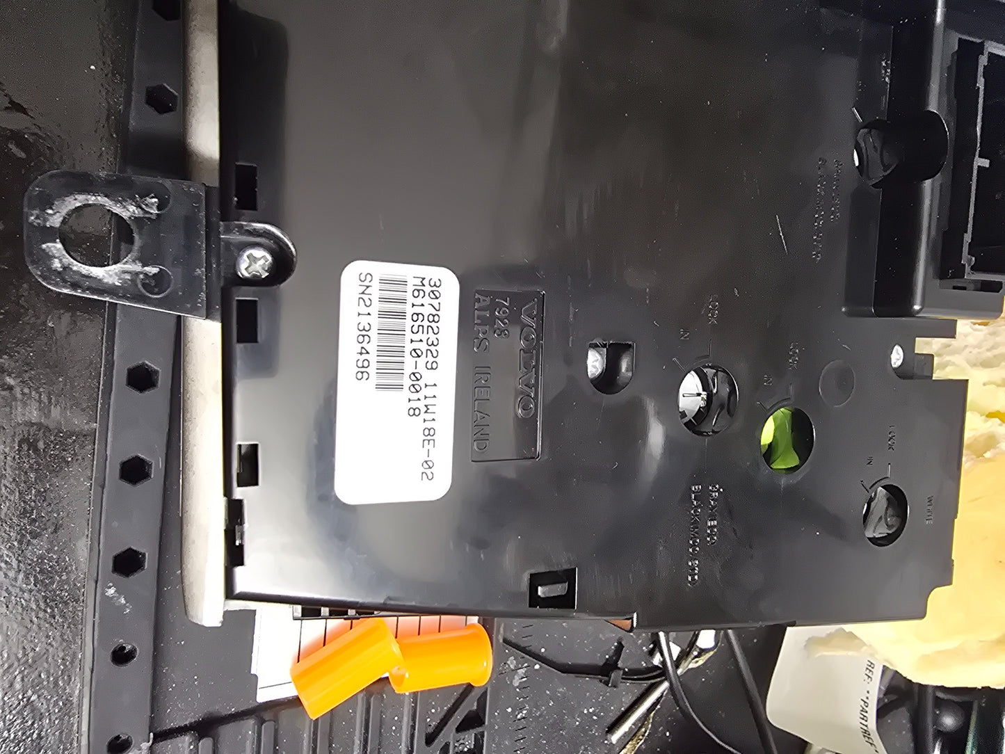 2010-2012 Volvo V60 D3 Heater AC Climate Controls 30782329