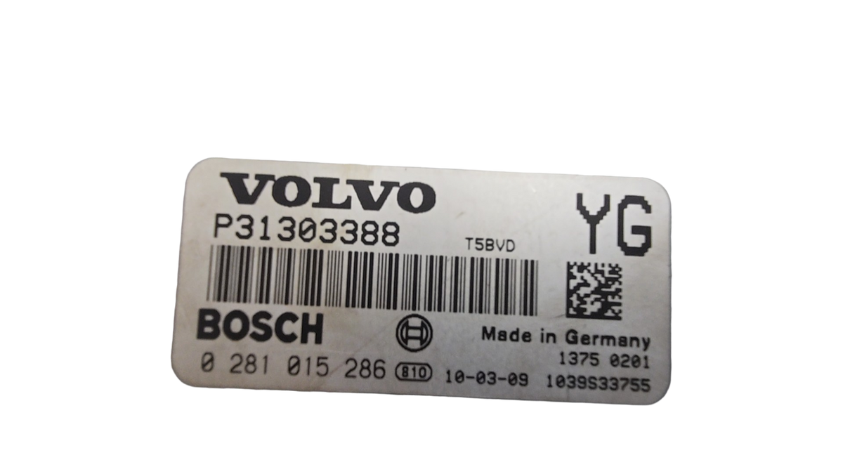 Engine ECU 31303388 0 281 015 286 — Volvo XC60 XC70 S60 V60 2009–2013 2400cc Diesel D5 | VS Breakers