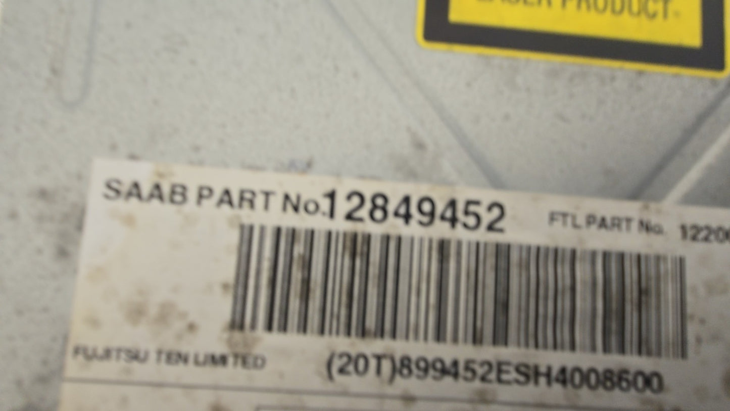 2006-2011 Saab 9-3 Genuine Radio CD Player Head Unit 12849452 — VS Breakers Nottingham