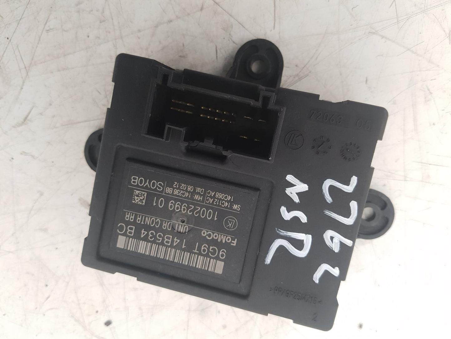 2008 - 2014 Volvo XC60 Estate Door Control Module 9G9T14B534CC
