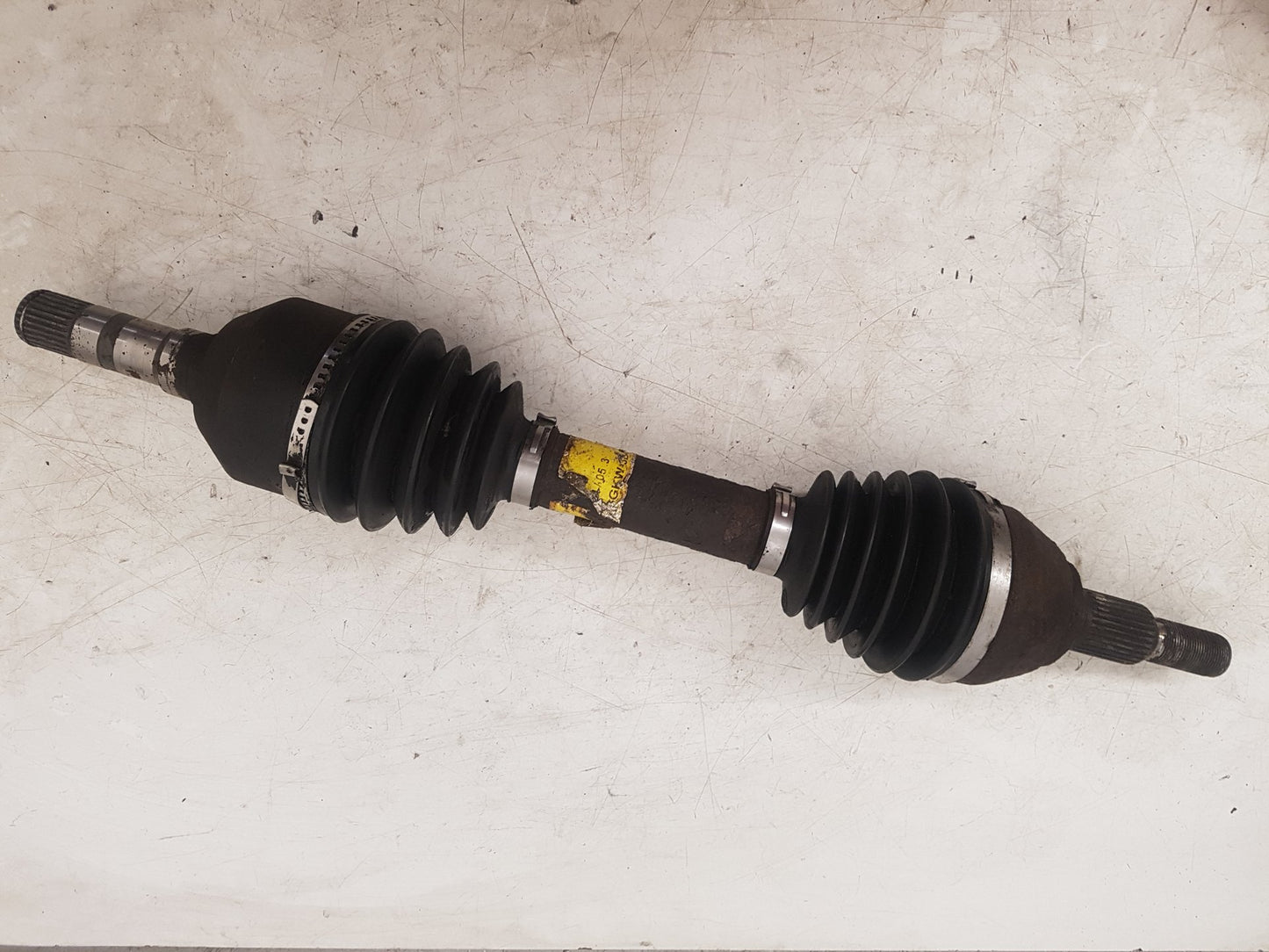 2003 - 2011 Saab 9-3 Convertible DRIVESHAFT - PASSENGER FRONT (MANUAL) (ABS) 3GKW-3B437-AB