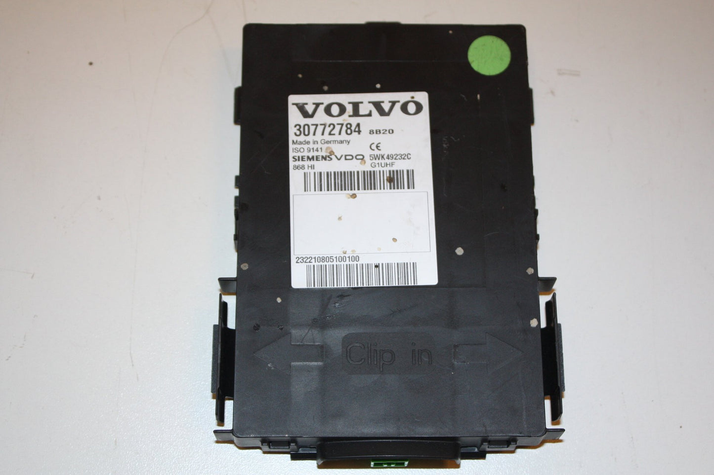 2010 - 2016 Volvo V60 KEYLESS ENTRY RECIEVER 30772784