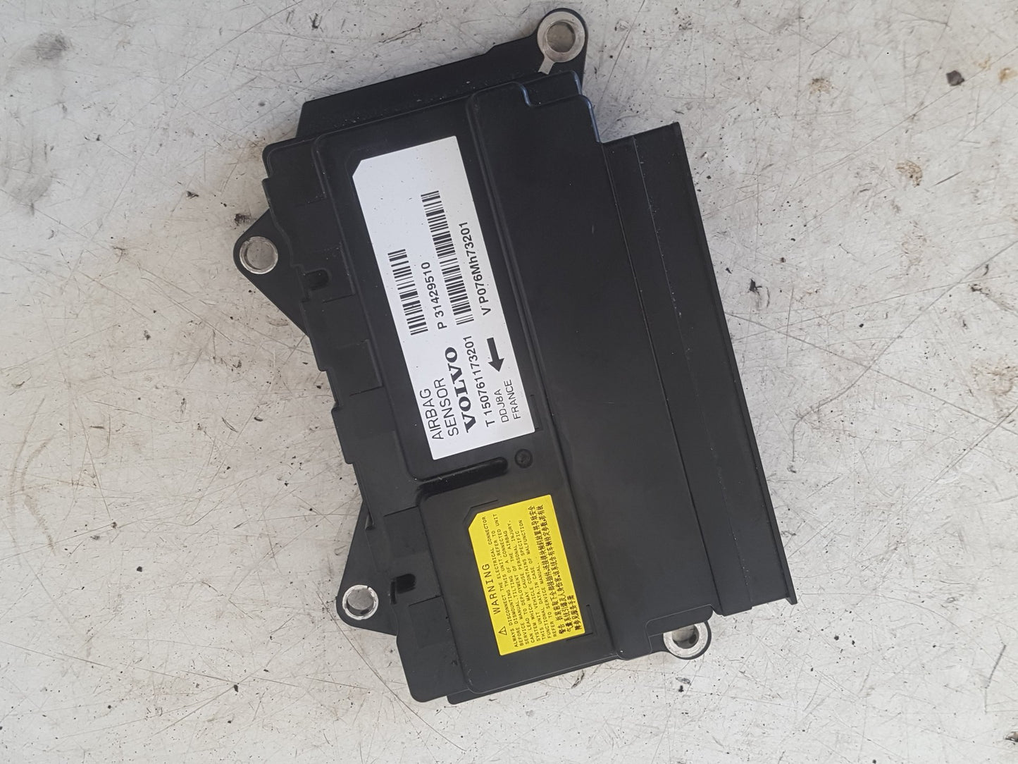 2012-2019 Volvo V40 525, 526 Hatchback Airbag Module 31429510 VRAC Grade A
