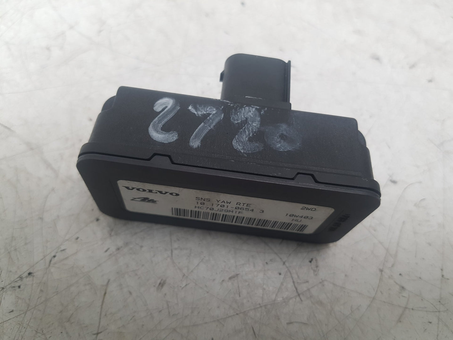 2010 - 2016 Volvo S80 Saloon YAW SENSOR 10170106543