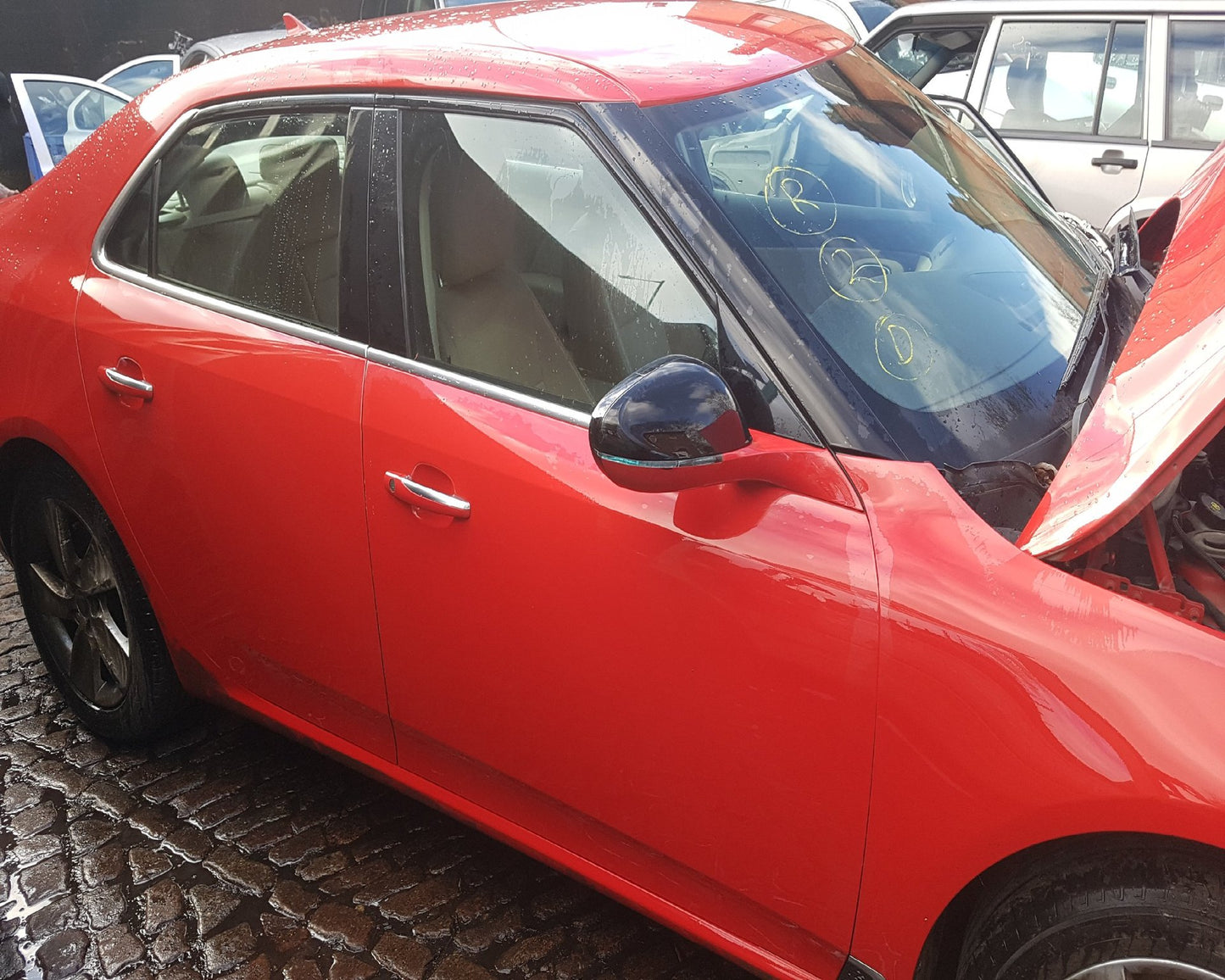 2010 - 2012 Saab 9-5 Saloon DOOR - BARE (FRONT DRIVER SIDE)