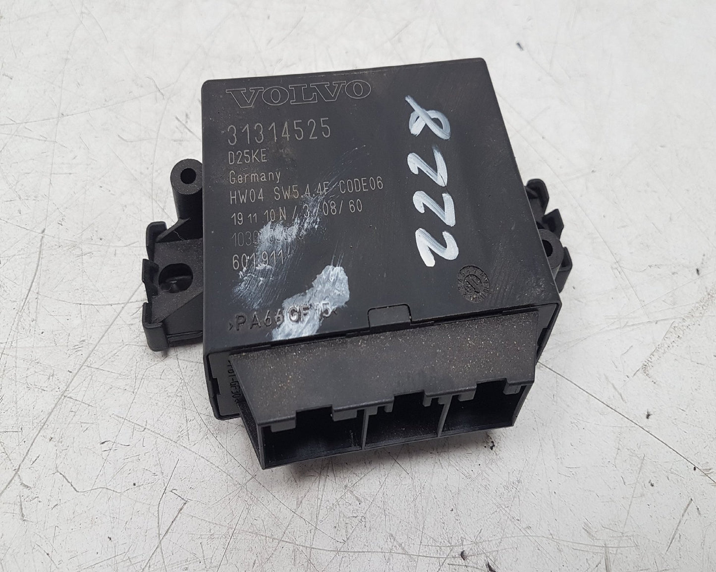2008 - 2011 Volvo V70 Estate PARKING SENSOR ECU 31314525