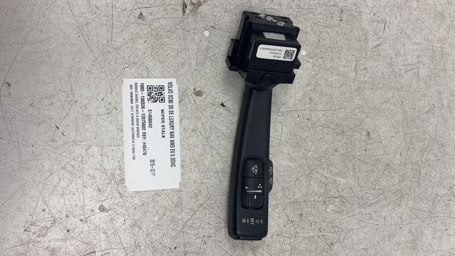 2009 - 2017 Volvo XC60 I 156 Estate Wiper Switch 31456042