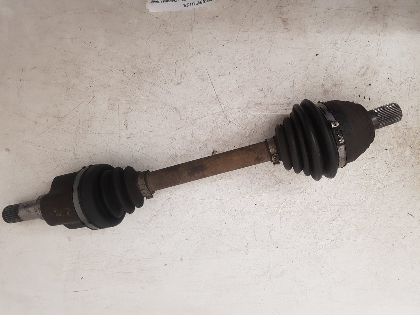 2006 - 2012 Volvo C30 Hatchback DRIVESHAFT - PASSENGER FRONT (MANUAL) (ABS) 455 GREY