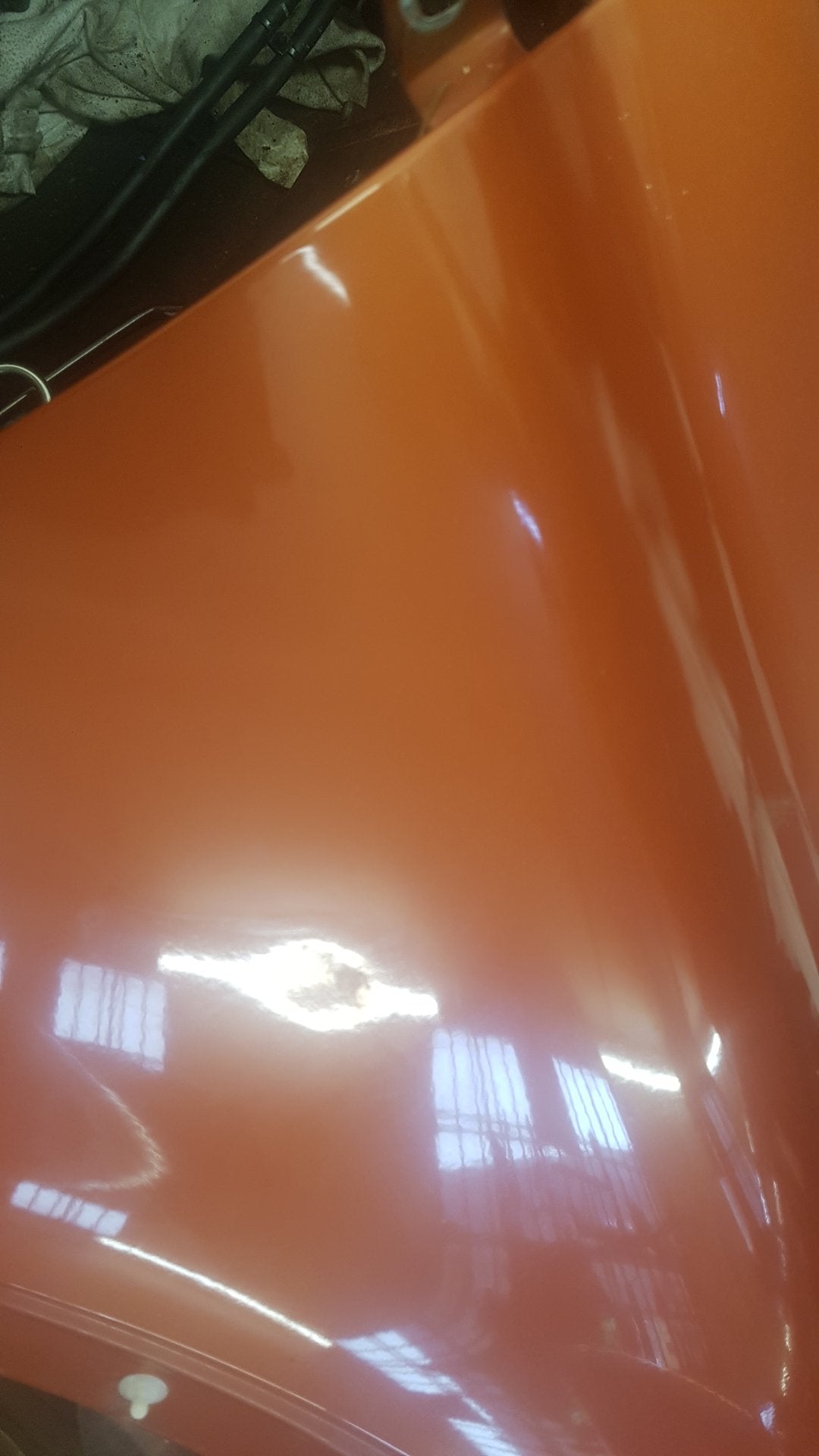 2010-2013 Volvo C30 533 Hatchback Right Front Guard 701 ORANGE FLAME METALLIC 701 VRAC A