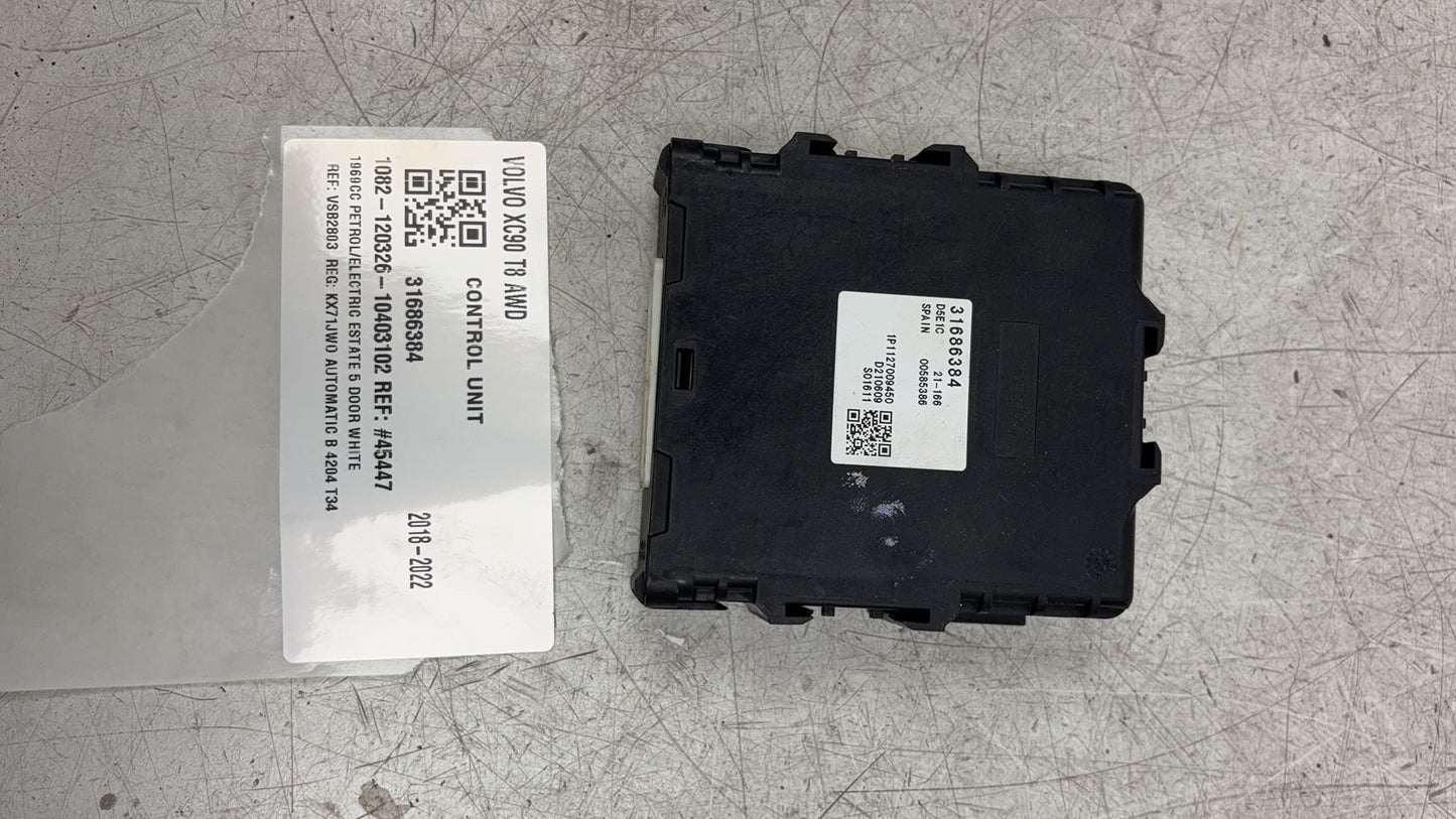 2016 - 2023 Volvo XC90 II 256 Estate CONTROL UNIT 31686384