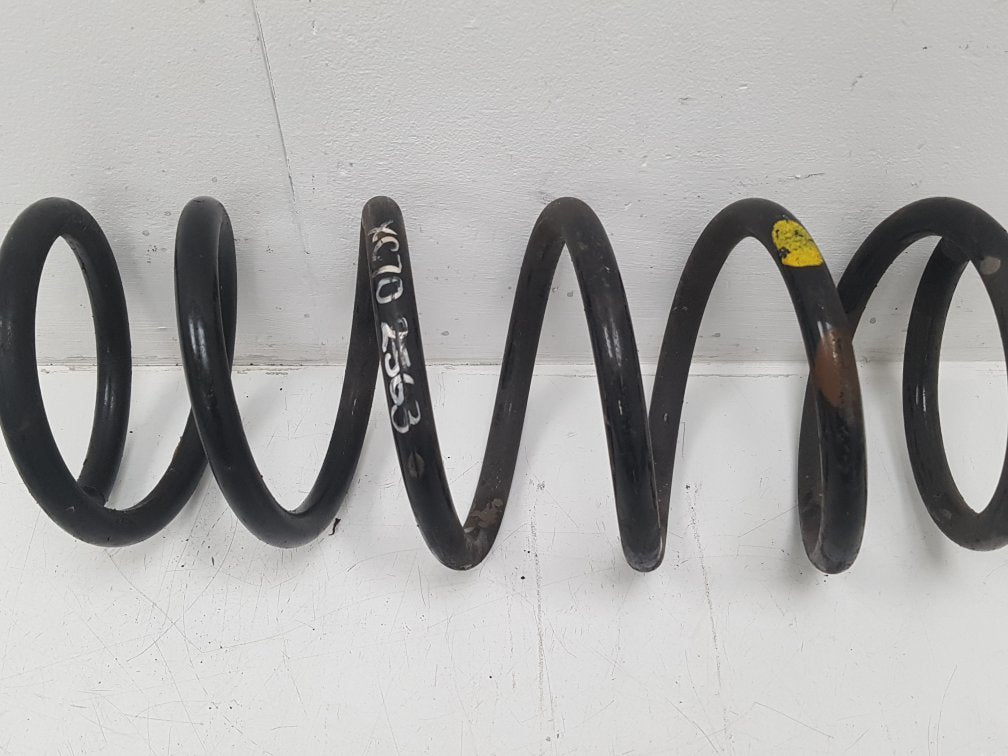 2008 - 2012 Volvo XC70 Estate Left Rear Coil Spring YELLOW BROWN MARKINGS