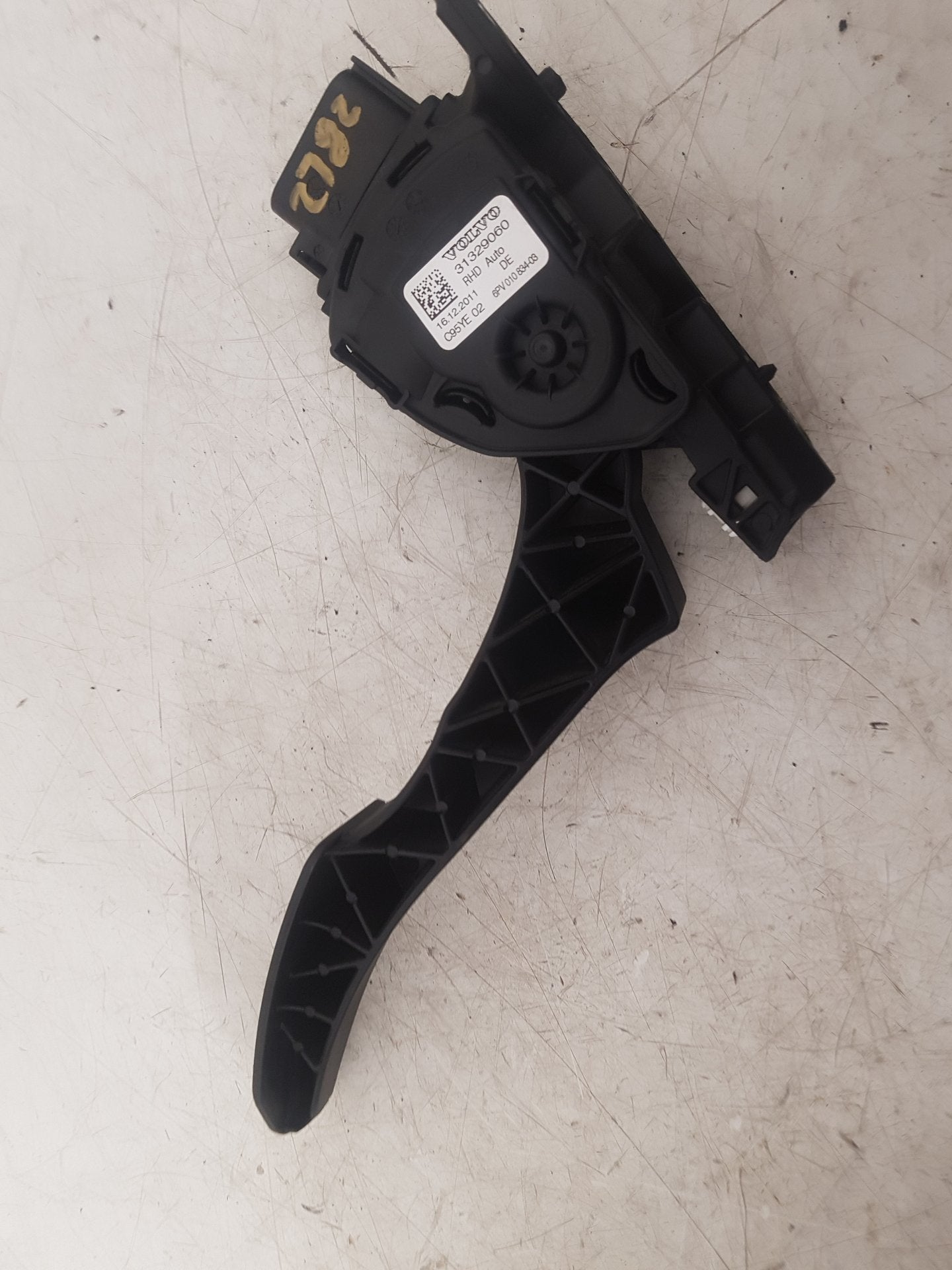 2010 - 2014 Volvo V60 Estate Accelerator Pedal 31329060