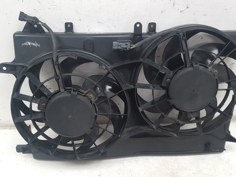 2001-2009 Saab 9-5 Twin Radiator Fan Cowling Shroud 313510322