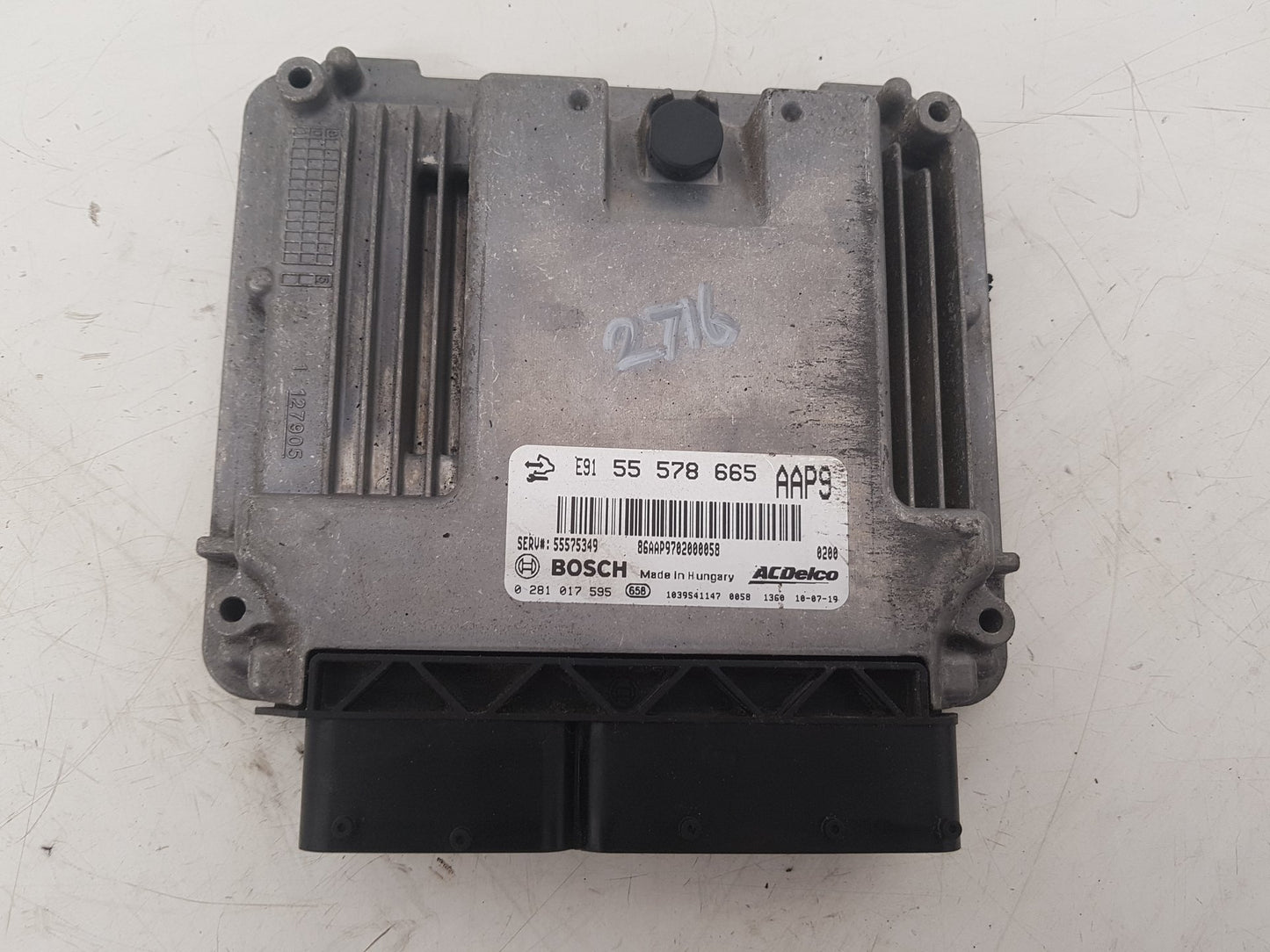 2010 - 2012 Saab 9-5 Saloon Engine ECU 55578665