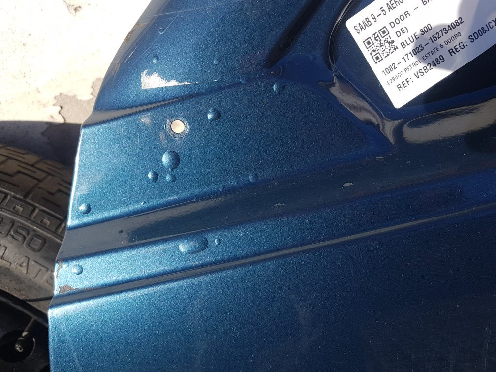 2006 - 2009 Saab 9-5 Estate DOOR - BARE (FRONT PASSENGER SIDE) BLUE 300
