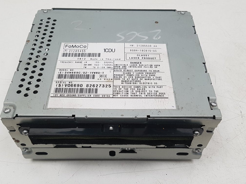 2008 - 2016 Volvo V70 III 135 Estate CD Player 31328067