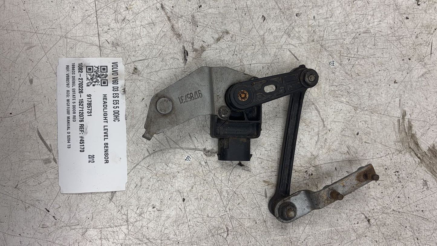 2011 - 2014 Volvo V60 I 155 Estate HEADLIGHT LEVEL SENSOR 91785731