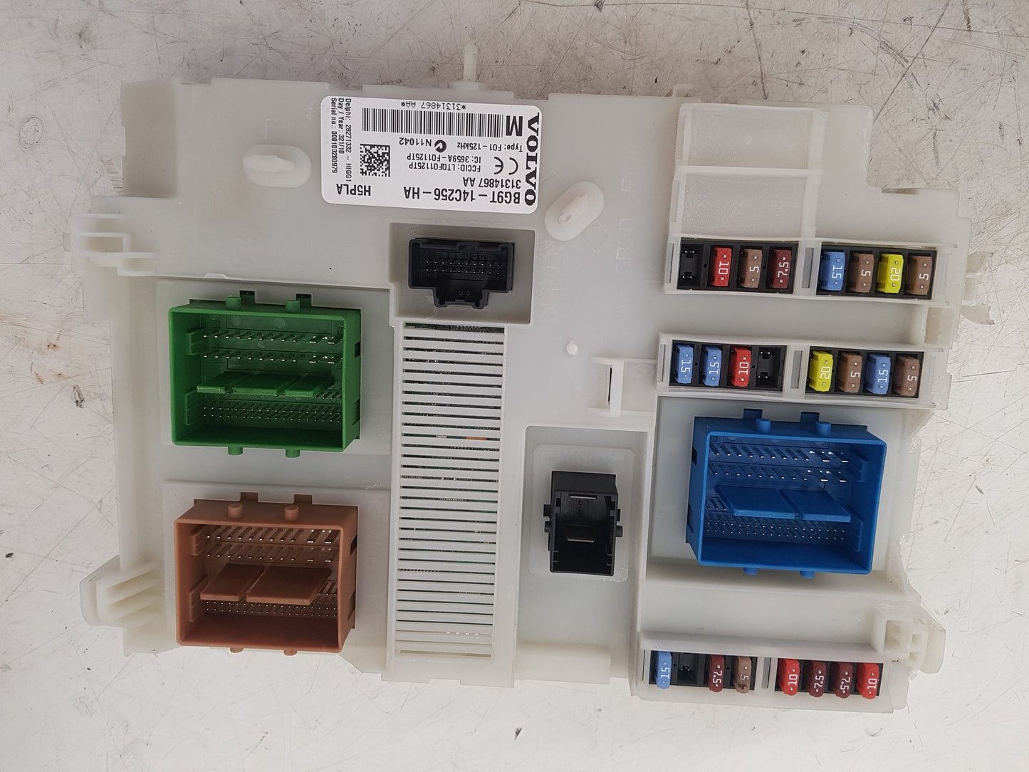 2008 - 2016 Volvo XC70 III 136 Estate CENTRAL ELECTRONIC MODULE (CEM) 31314867