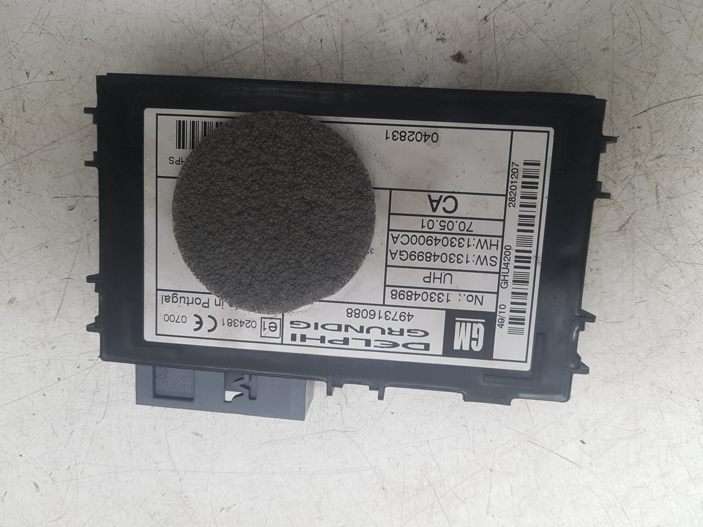 2010 Saab 9-3 Estate BLUETOOTH ECU CONTROL UNIT MODULE 497316088