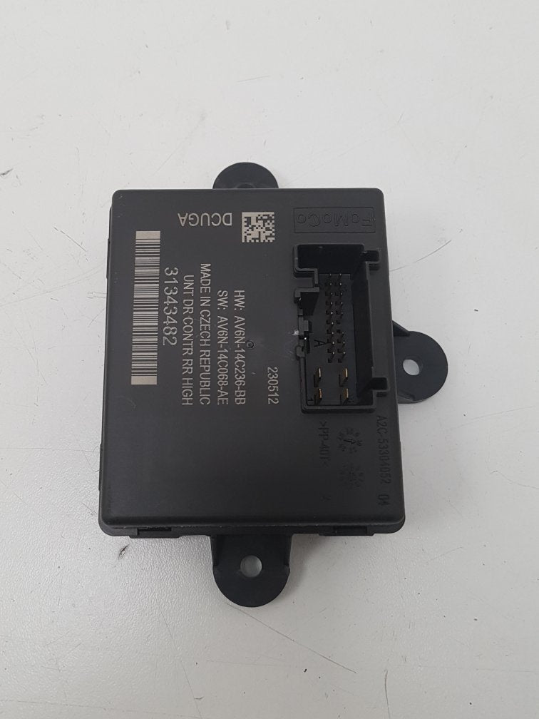 2010 - 2016 Volvo V60 DOOR CONTROL MODULE (DRIVERS SIDE REAR) 31343482