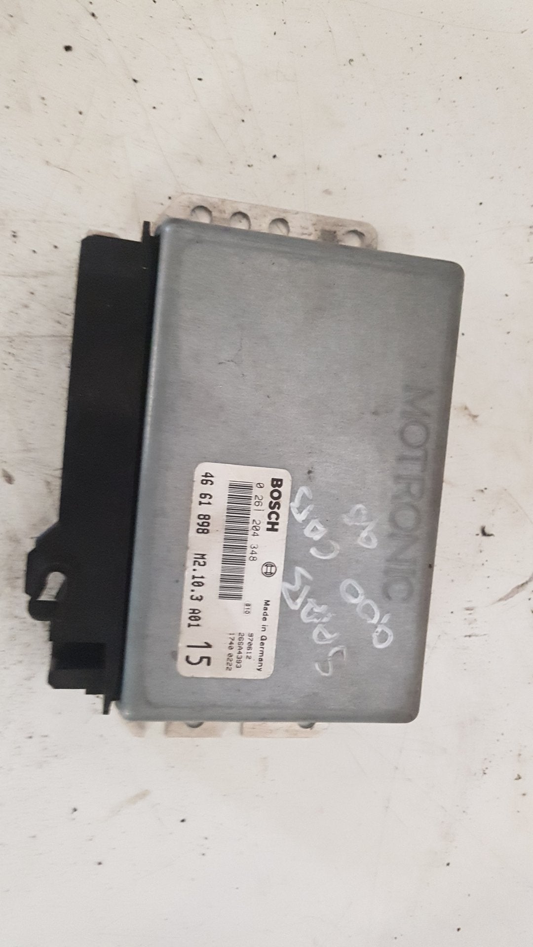 1993 - 1998 Saab 900 Convertible Engine ECU 261 204 348