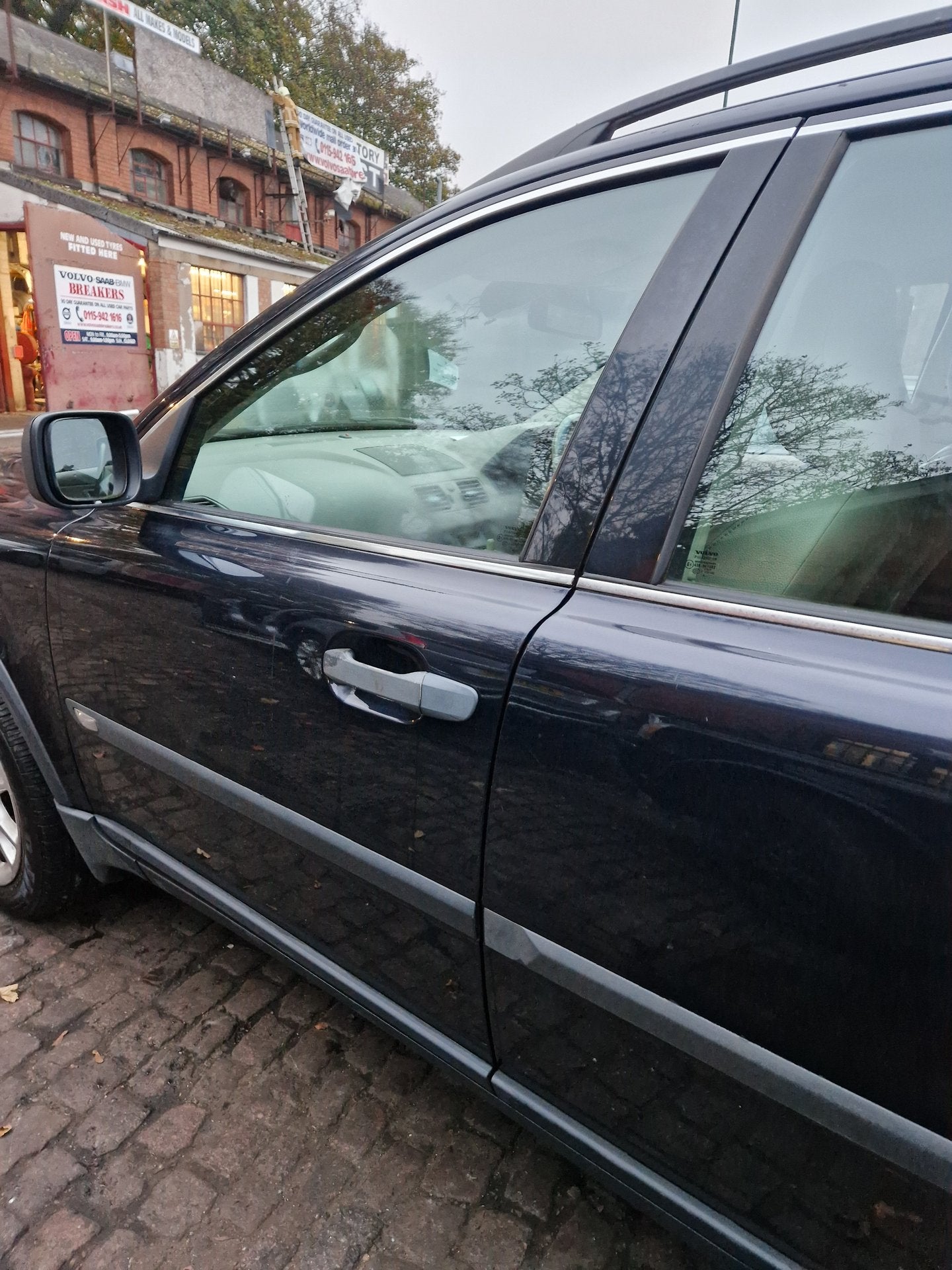 2002 - 2014 Volvo XC90 Estate DOOR - BARE (FRONT PASSENGER SIDE) 467 BLUE