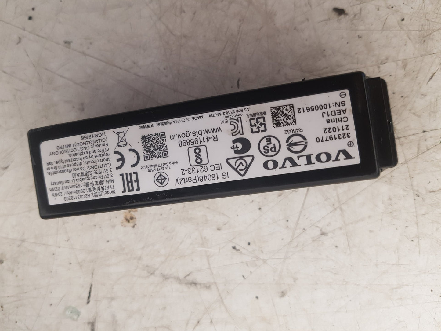 2017 - 2025 Volvo V90 235, 236 Estate Battery Control Module 32319770