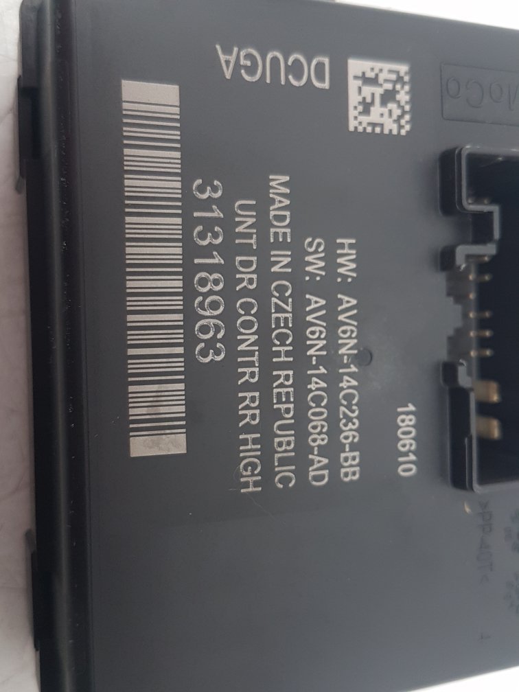 2010 - 2015 Volvo S60 Door Control Module 31318963