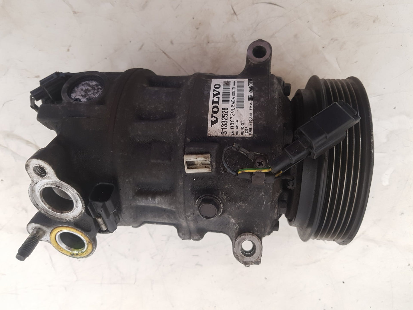 2010 - 2015 Volvo V60 Estate A/C Compressor 31332528