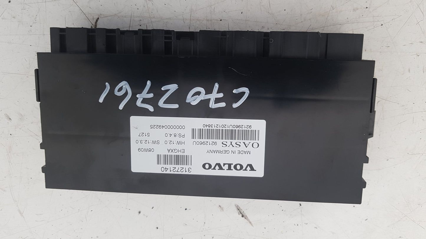 2006 - 2010 Volvo C70 ROOF MODULE (CABRIOLET) 31272140