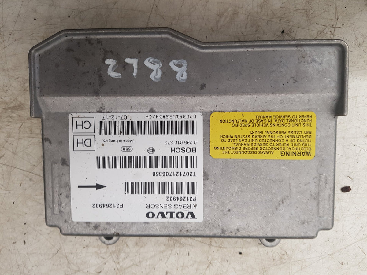 2008-2011 Volvo V70 S80 Airbag Module 31264932 0285010372