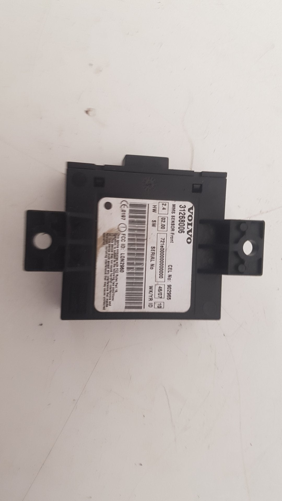 2007 - 2013 Volvo C70 Convertible MMS SENSOR 31268006