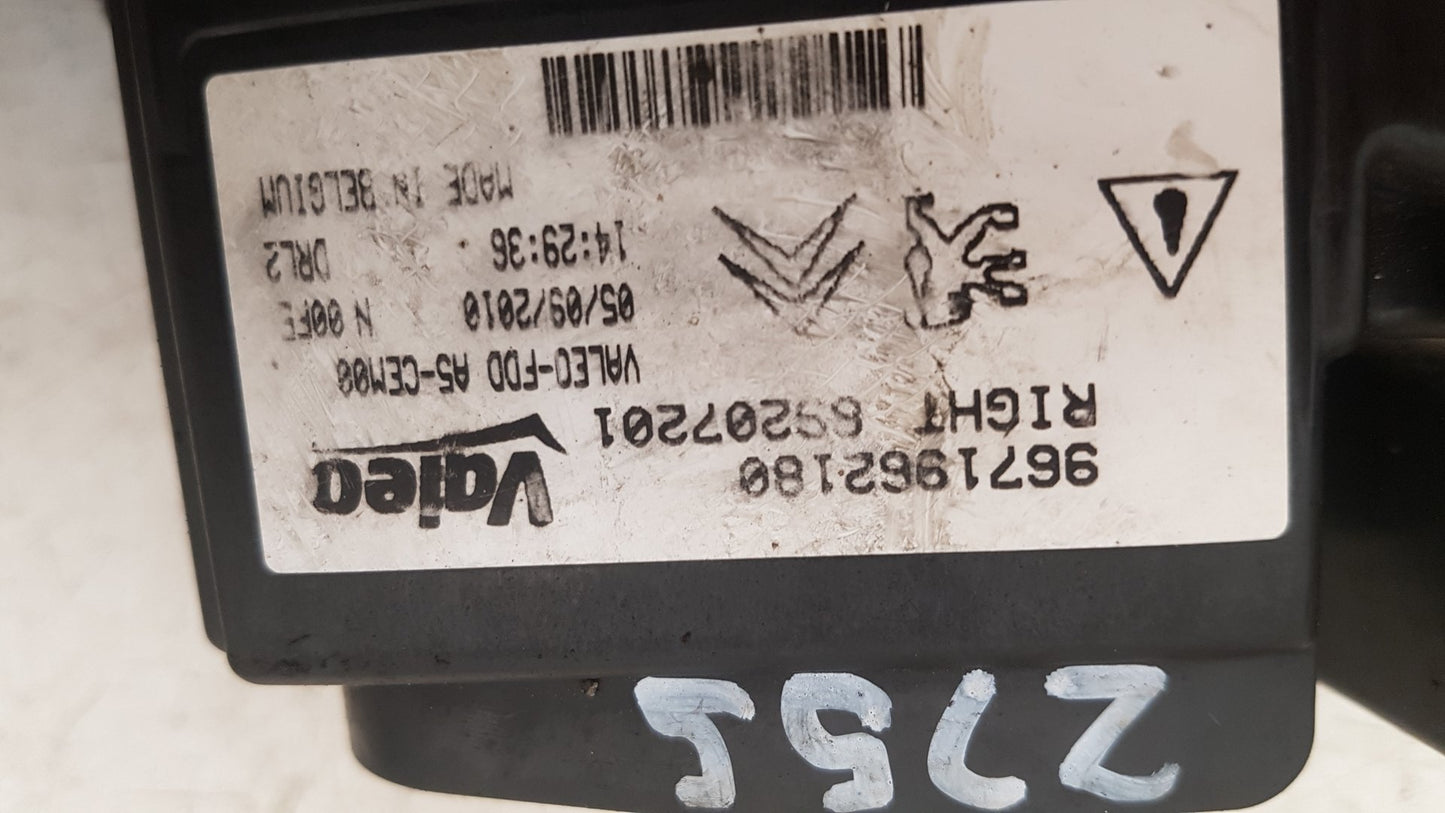 2009 - 2014 Citroen DS3 A55 Hatchback Right Daytime Driver Light 9671962180
