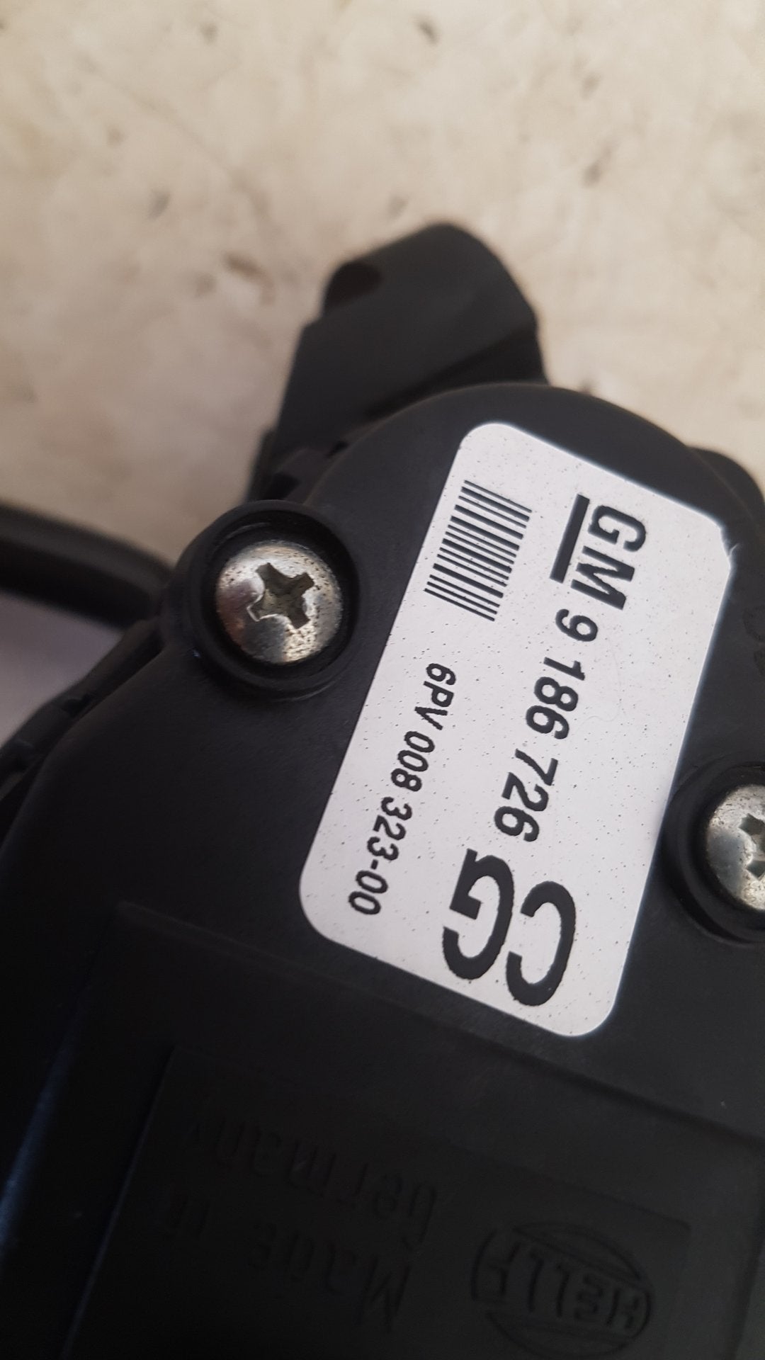 2007 - 2015 Saab 9-3 Estate Accelerator Pedal 9186726