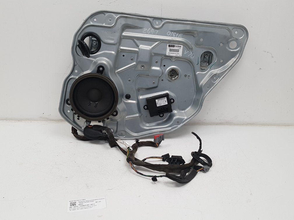 2007 - 2015 Volvo V70 Estate Right Rear Window Regulator/Motor 983042