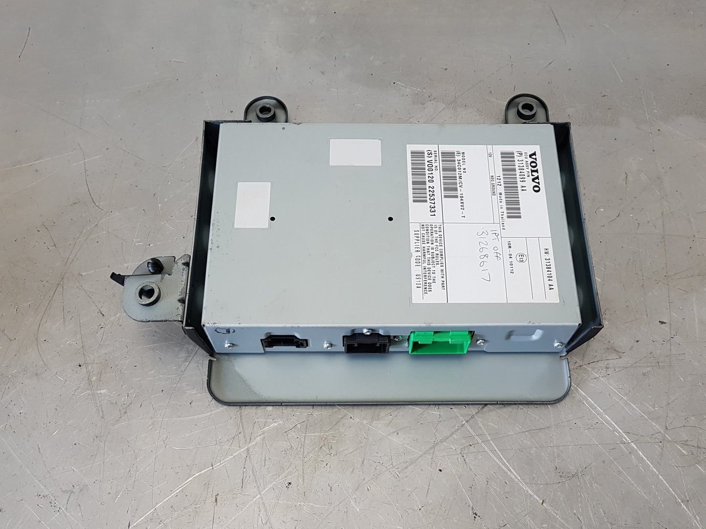 2012 - 2016 Volvo V40 Hatchback Amplifier 31384099