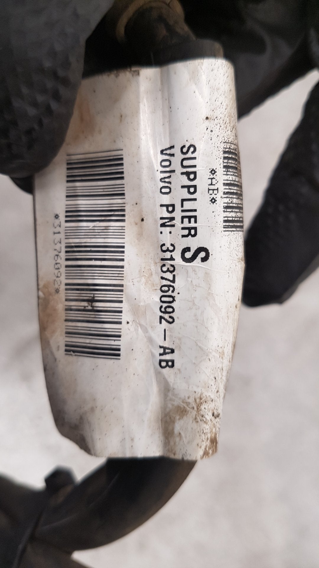 2012 - 2016 Volvo V40 Hatchback BATTERY LEAD (GROUND) 31376092