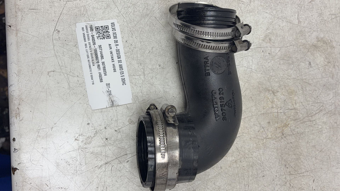 2007 - 2014 Volvo XC90 Estate AIR INTAKE HOSE 30714480