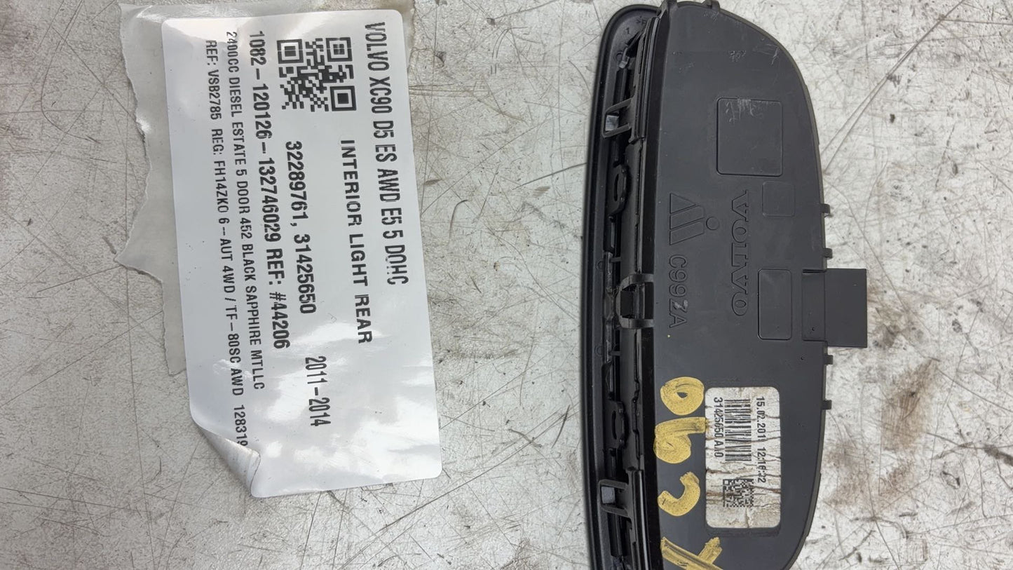2011 - 2014 Volvo XC90 Estate Rear Interior Light 32289761