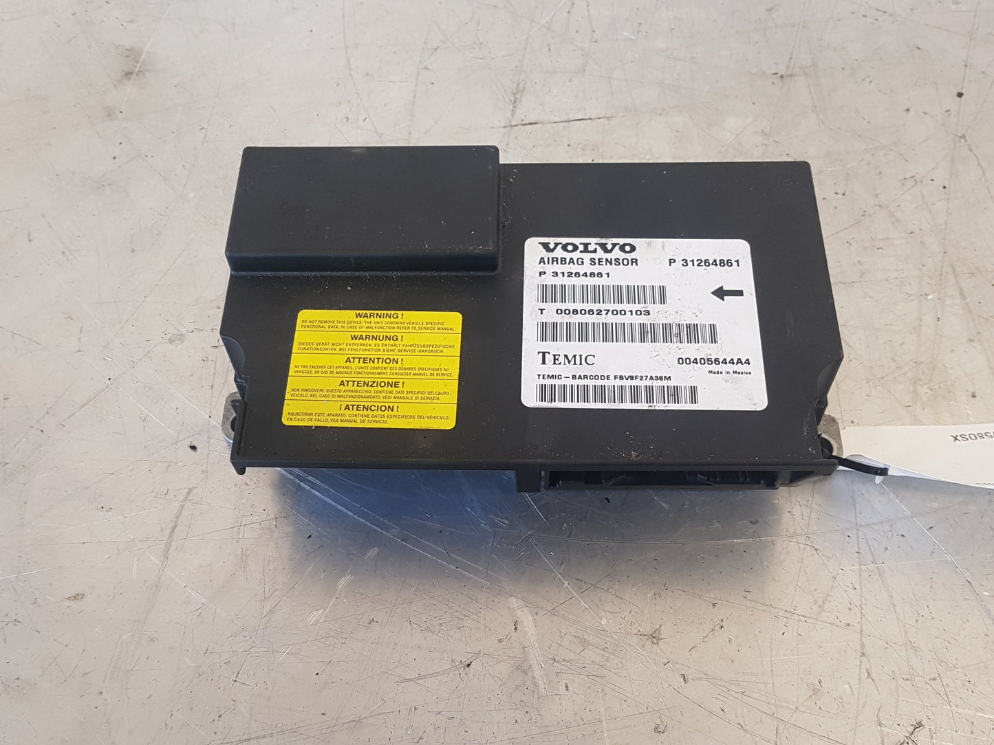 2006 - 2011 Volvo S80 Saloon Airbag Module 31264861