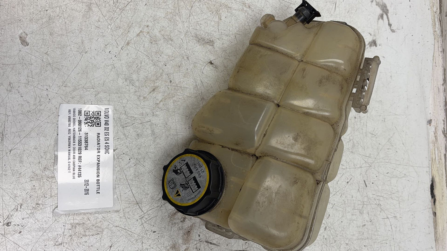 2013 - 2016 Volvo V40 III 525 Hatchback Radiator Pressure Bottle 31338764
