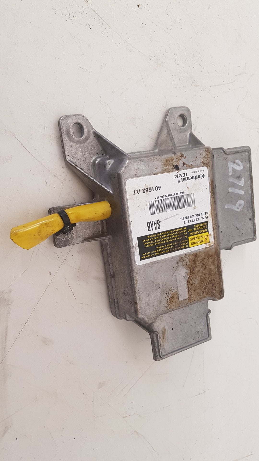 2007 - 2015 Saab 9-3 Estate Airbag Module 12771237