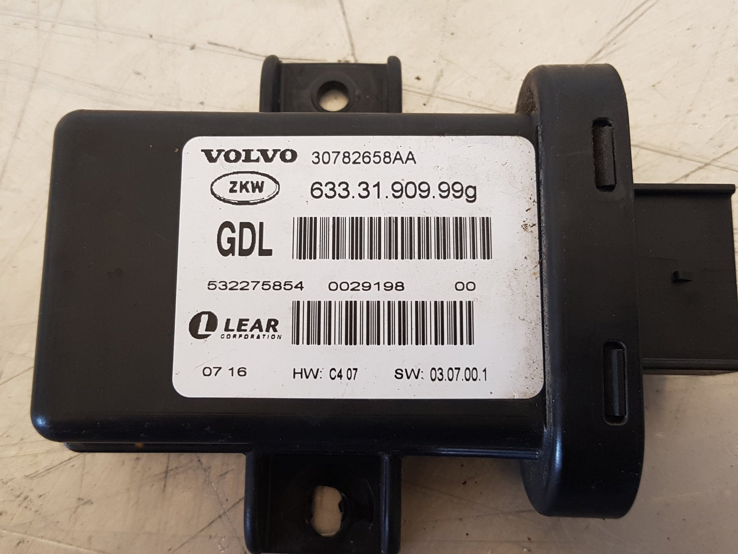 2007 - 2010 Volvo V70 Estate ACTIVE BEND CONTROL UNIT 30782658