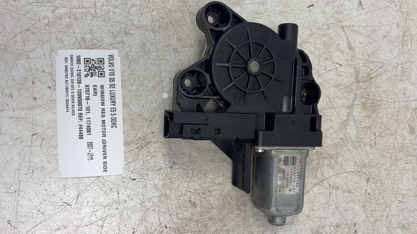 2008-2011 Volvo V70 Front Right Window Regulator Motor 970716-101