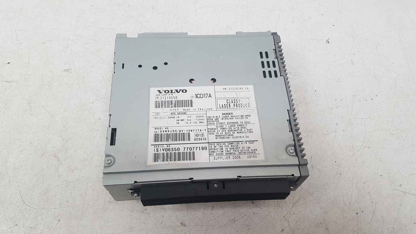 2004-2010 Volvo V50 Radio CD Player 31215559