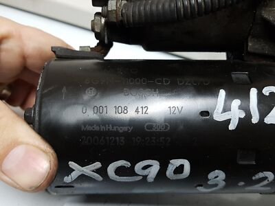 2006 - 2012 Volvo XC90 Starter Motor 0 001 108 412