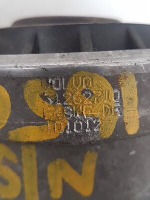 2011 - 2015 Volvo V60 ENGINE MOUNT (LOWER N/S/F) 31262710