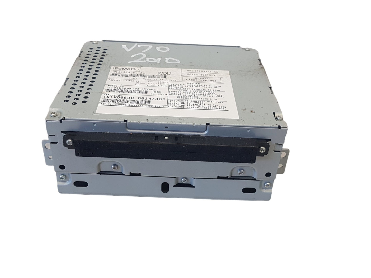 Volvo V70 CD Player 2008-2015 31328067 12M Warranty