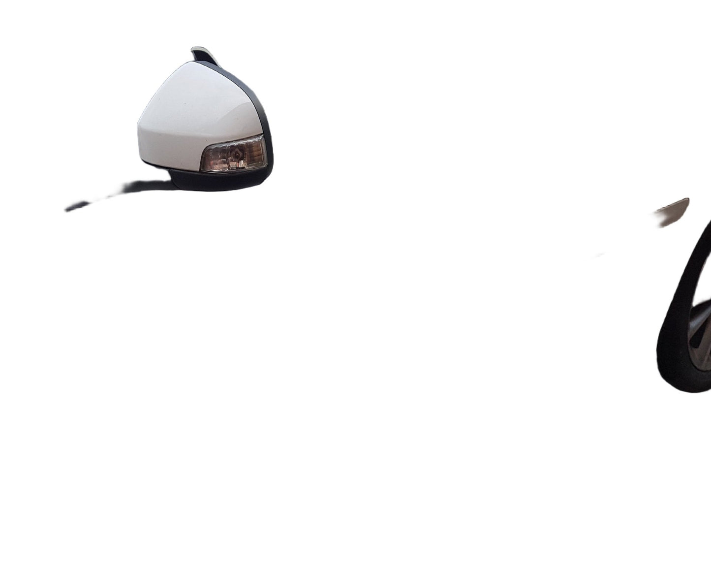 2006 - 2013 Volvo C70 II 542 Convertible DOOR MIRROR - ELECTRIC (PASSENGER SIDE) 614 WHITE